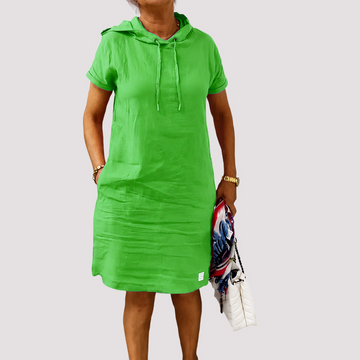 Ava - Trendy Hooded Dress