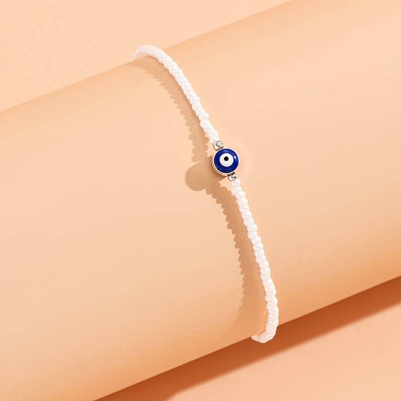 Evil Eye Bead Bracelet - Devil Eye Bead Bracelet
