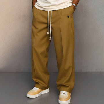 Conor - Men's relaxed, straight-fit drawstring pants