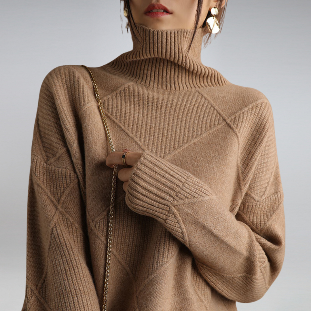 Camille - Elegant turtleneck sweater