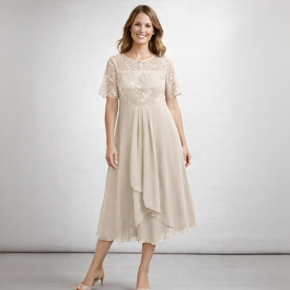 Floraine - Elegant women's dress