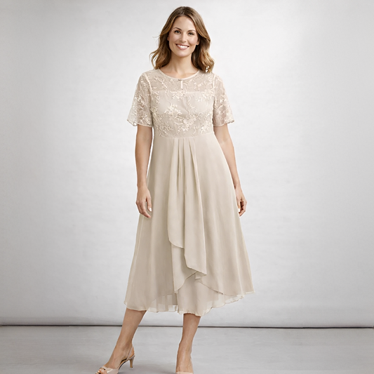 Floraine - Elegant women's dress