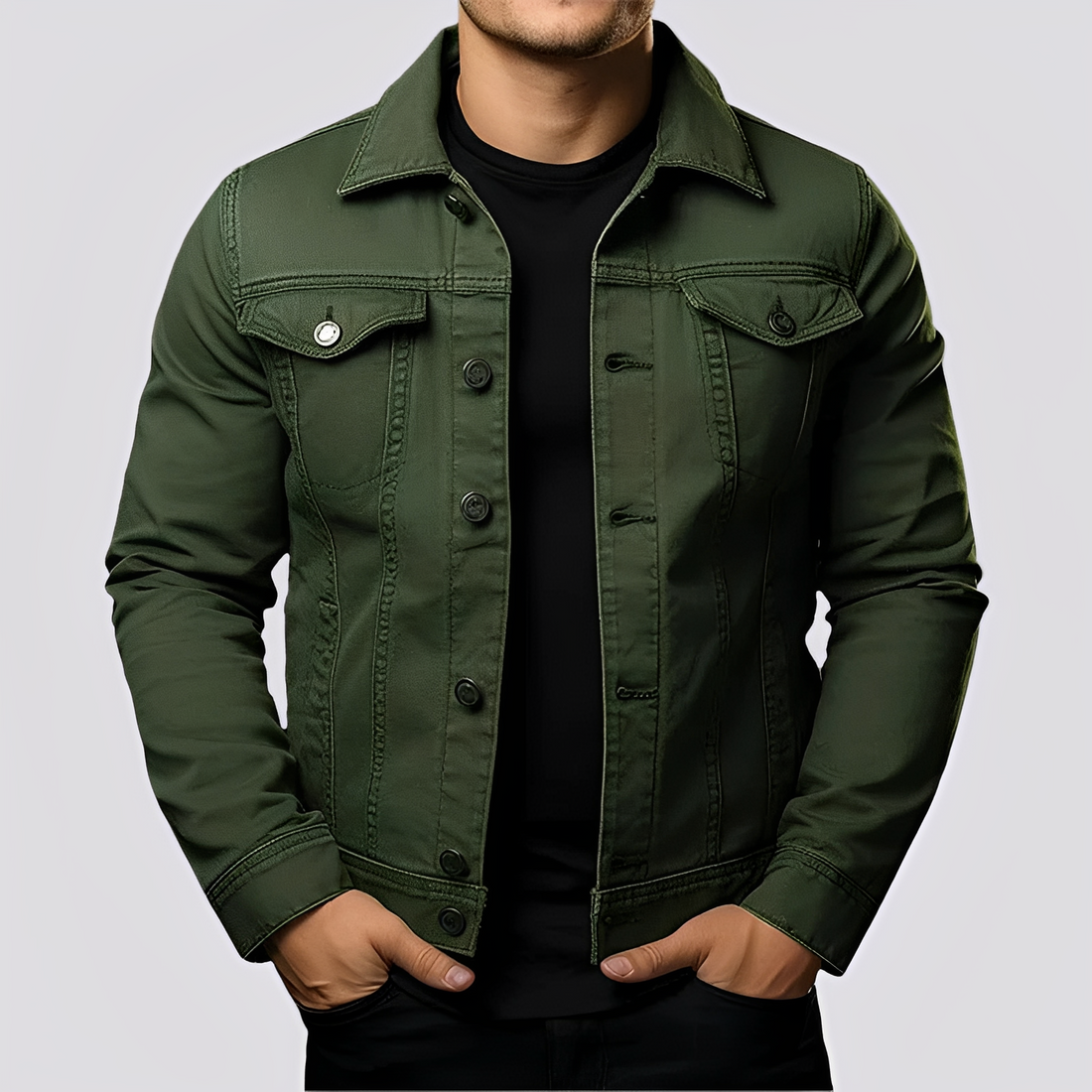 Maxwell - Classic Men's Jacket Made of Durable Material