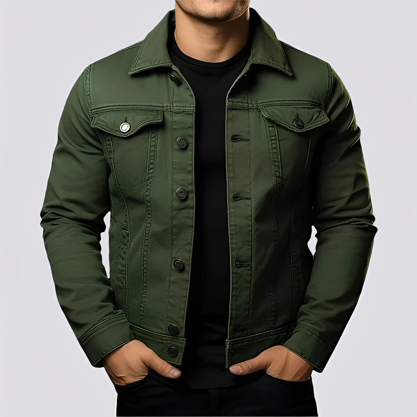 Maxwell - Classic Men's Jacket Made of Durable Material