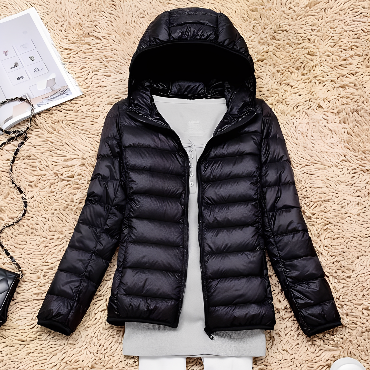 Lyndsay - Cozy and elegant jacket with hood