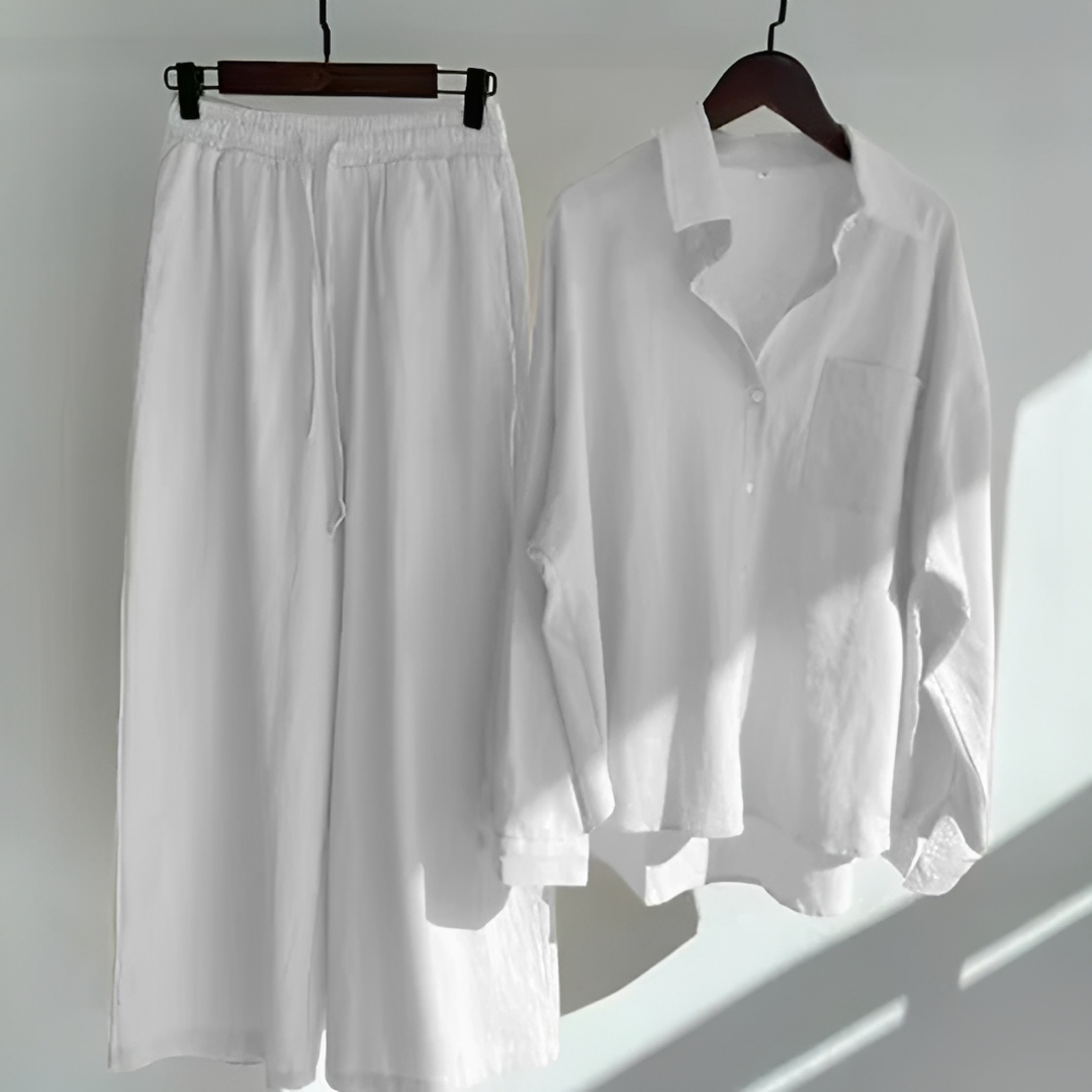 Madalynn - Relaxed Fit Pants Ensemble
