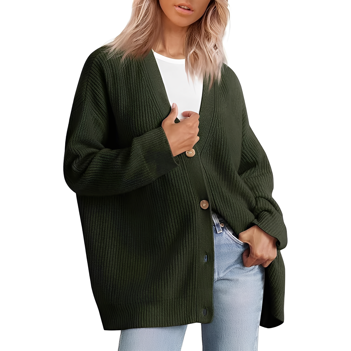 Christal - Warm sweater in casual fit