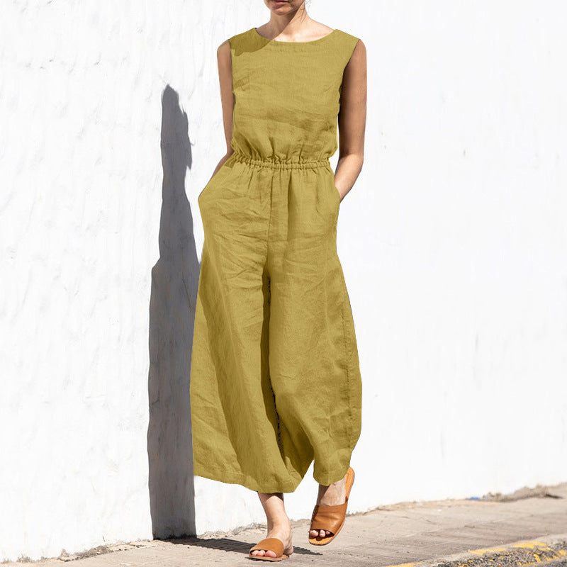 Angela - Casual Sleeveless Jumpsuit for Women