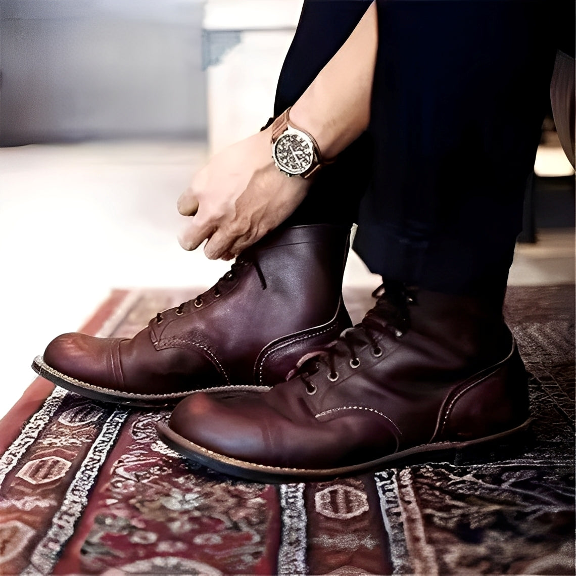 Garrick - Robust vintage boots