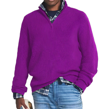 Edward - Modern half-zip sweater