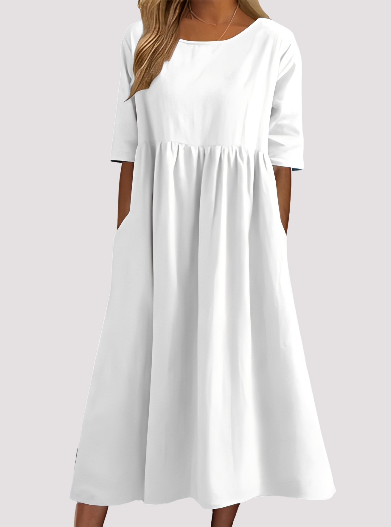 Julie - Casual Dress with Pockets for Women