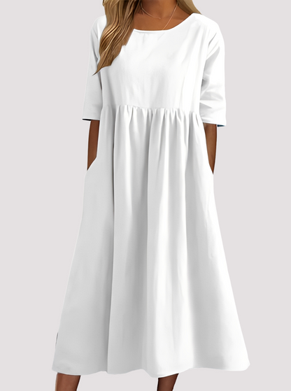 Julie - Casual Dress with Pockets for Women