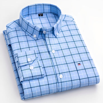 Nikolas - Stylish checkered shirt for men