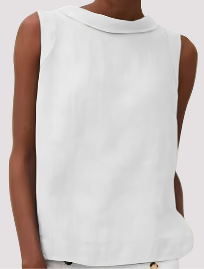 Sandra - Casual, Sleeveless Top for Women