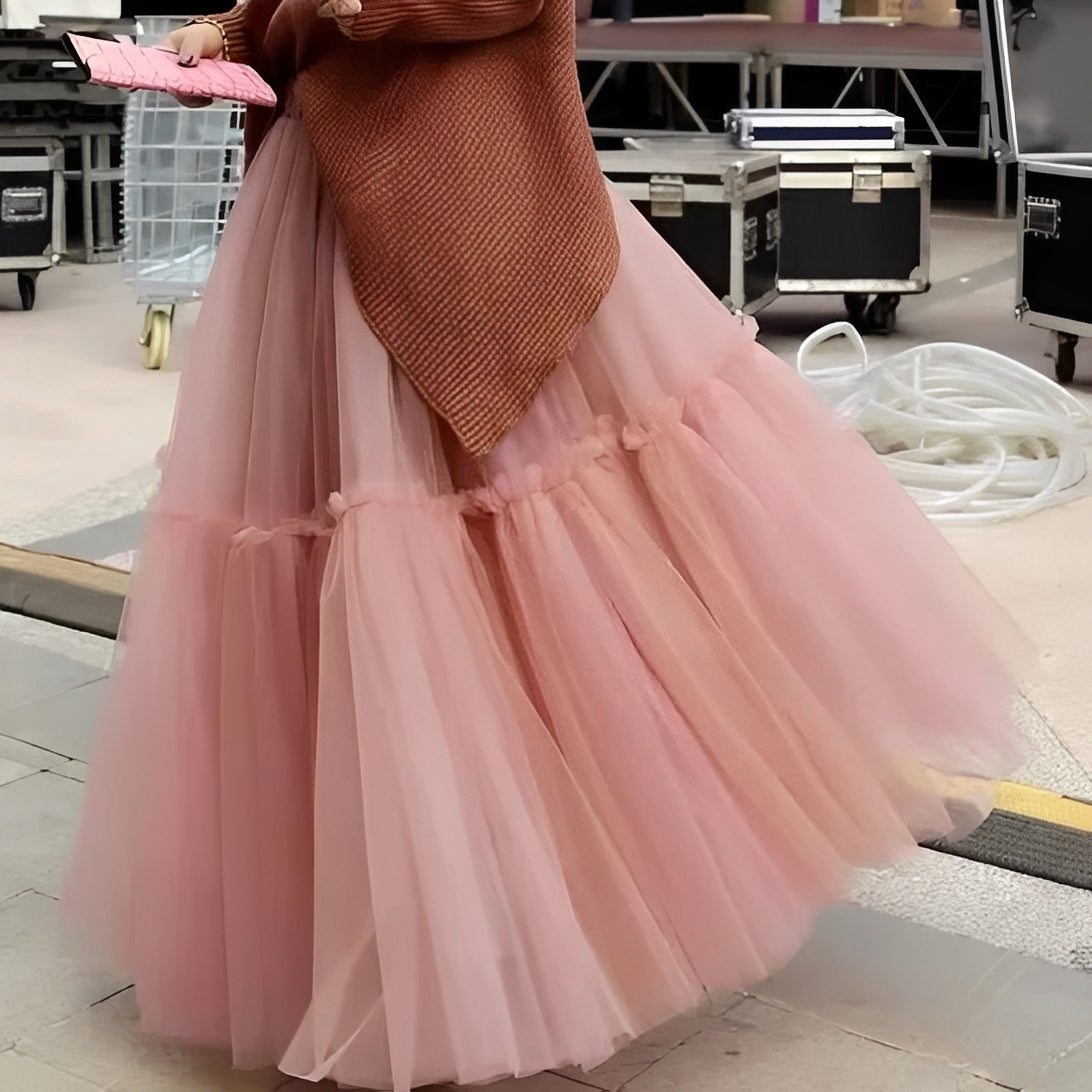 Madeline - Stylish ruffle skirt for women