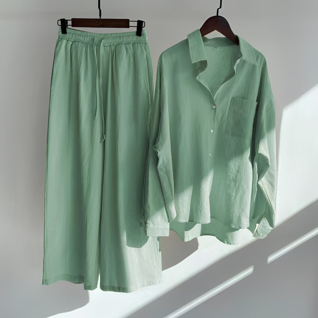 Brianna - Comfortable, loose-fitting outfit set for women