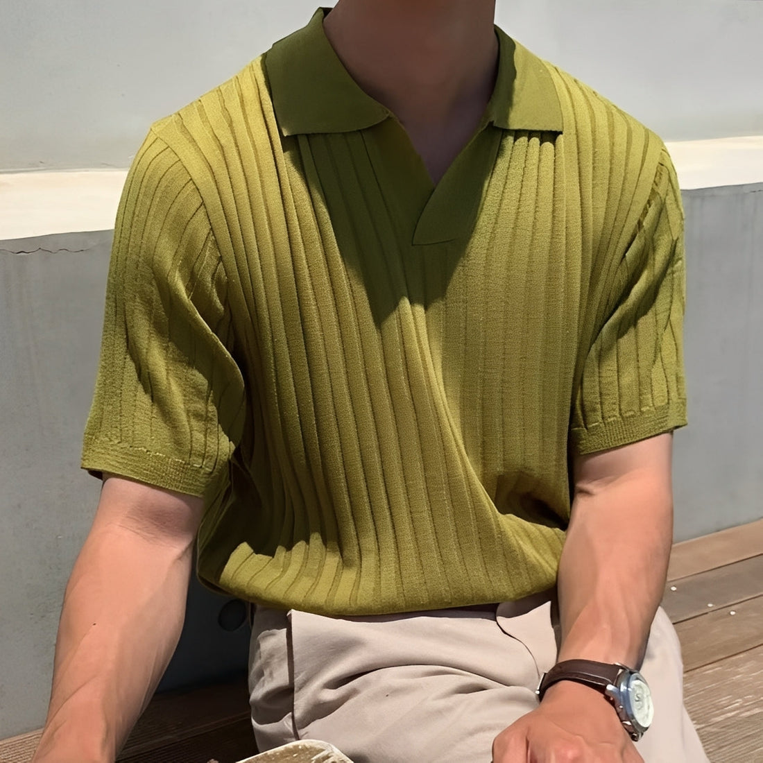 Melvin - Casual Short-Sleeve Polo Shirt for Men