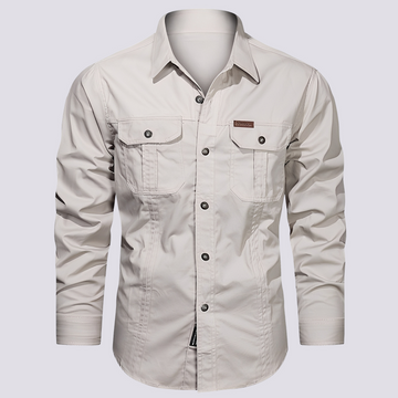 Franklin - Casual Long-sleeved Shirt