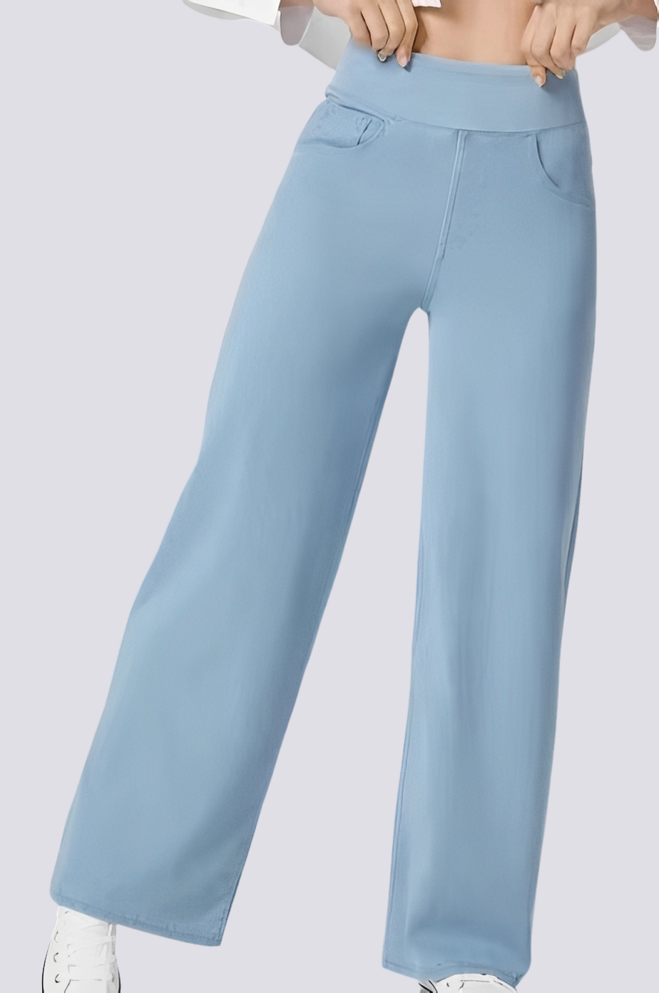 Carrie - Stylish High-Waisted Trousers