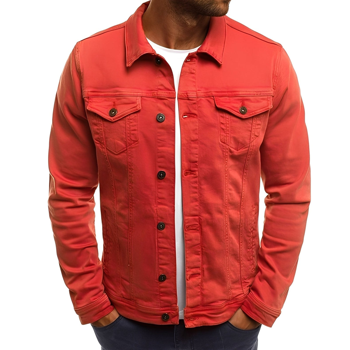 Steven - Sturdy jacket with pockets