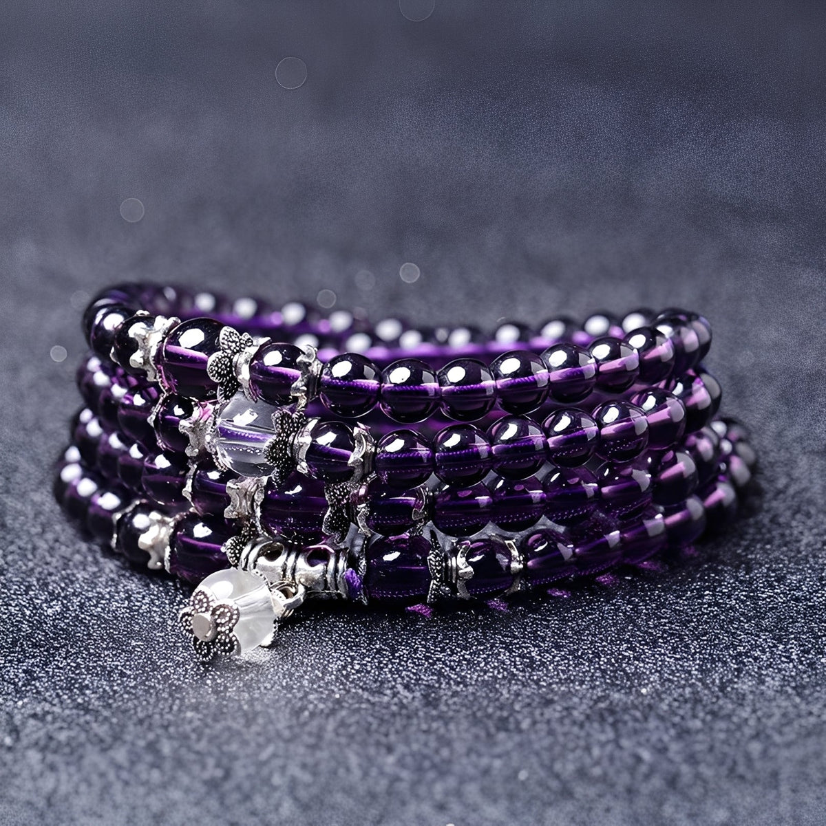 Mia – Amethyst Spiritual Bracelet and Necklace
