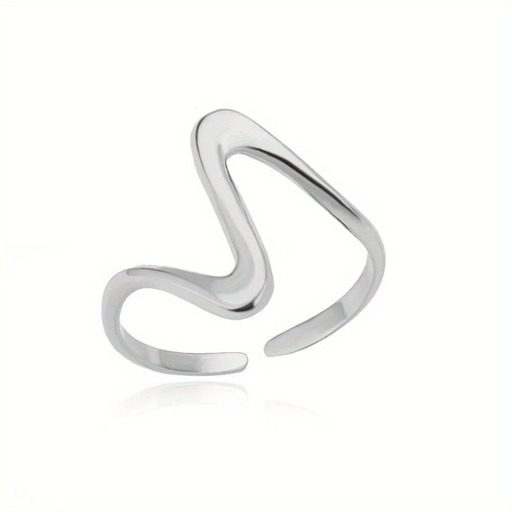 Rea – Adjustable Manchera Ring in Modern Style