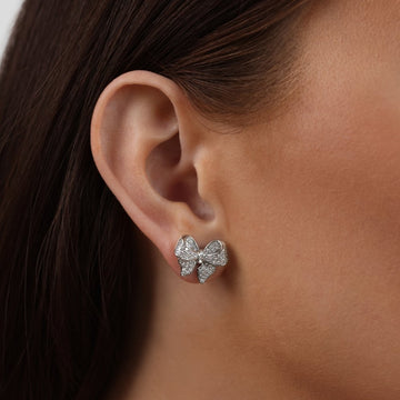 Minerva – Elegant bow earrings