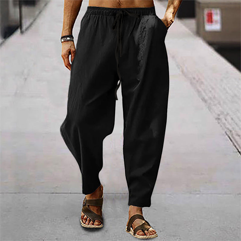 Titus - Comfortable Pants with Drawstring