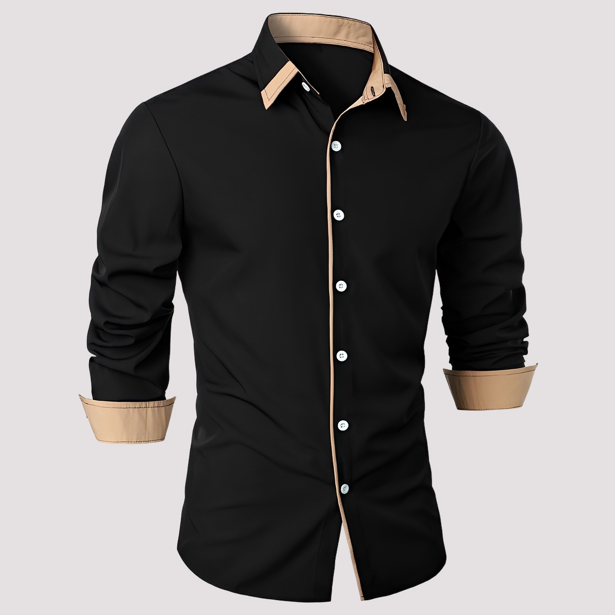 Samuel - Stylish Long Sleeve Overshirt for Men