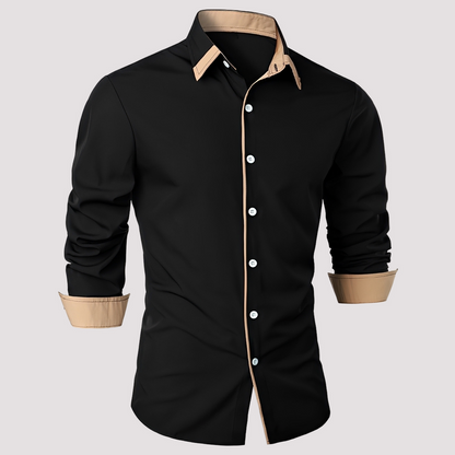 Samuel - Stylish Long Sleeve Overshirt for Men