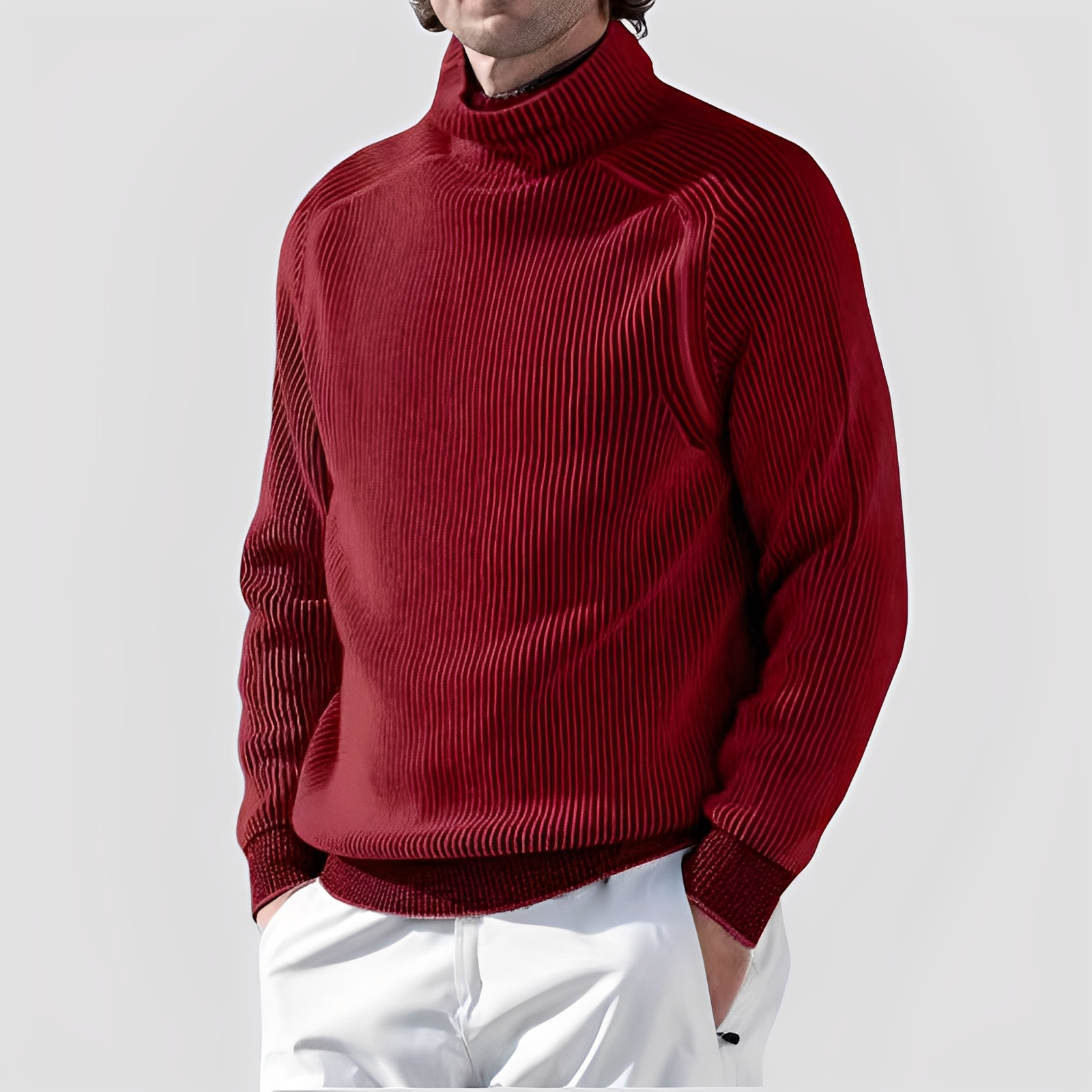Chadwick - Comfortable Turtleneck Sweater