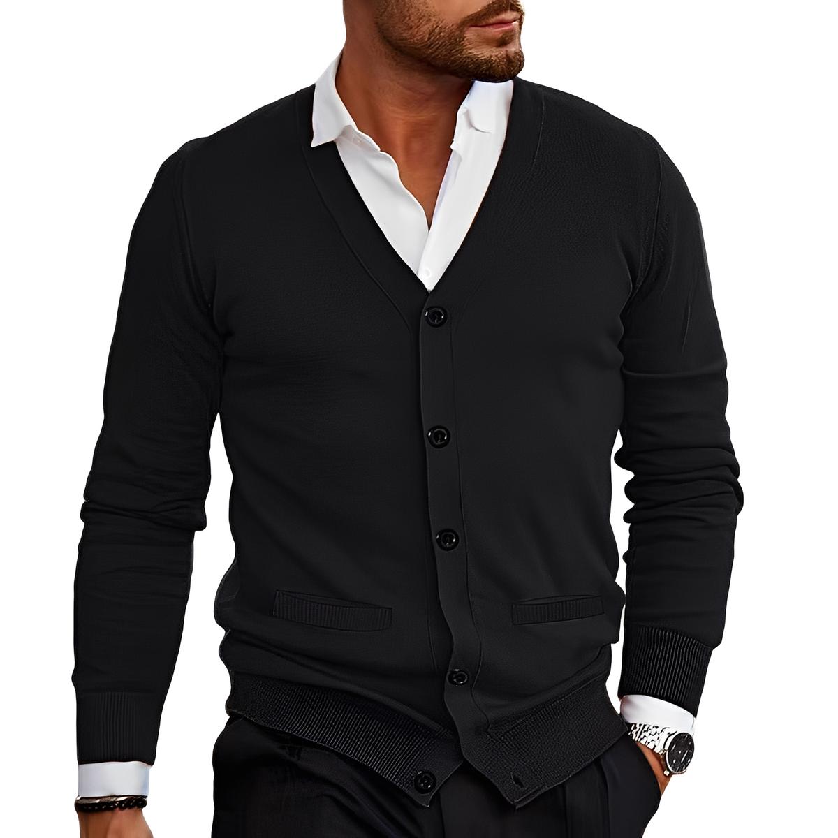 Holden - Cozy and warm button jacket