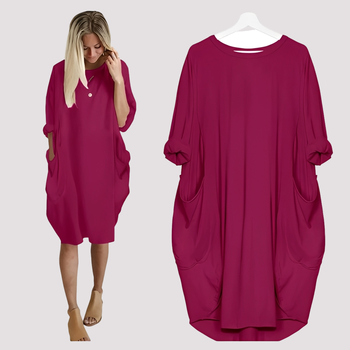 Kate - Women's casual, loose-fit dress
