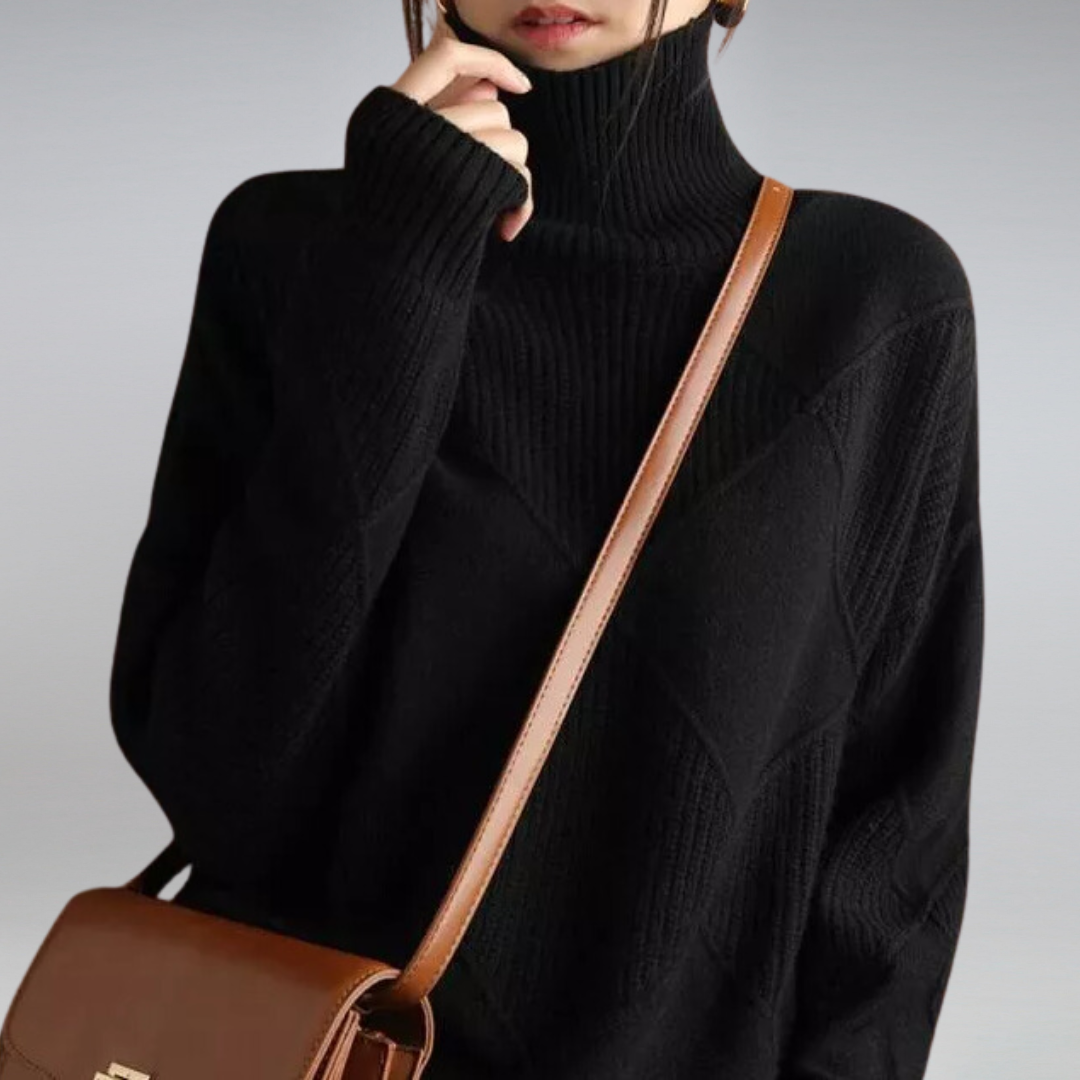Camille - Elegant turtleneck sweater