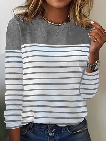 Samantha - Long-sleeved Shirt Women - Stylish and Casual