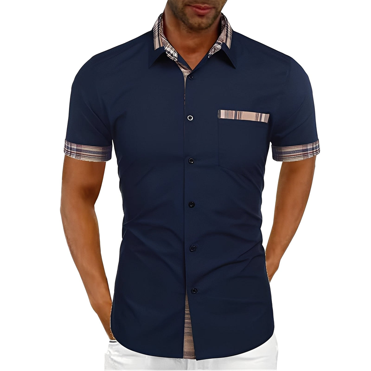 Marvin - Men's Casual Short Sleeve Shirt