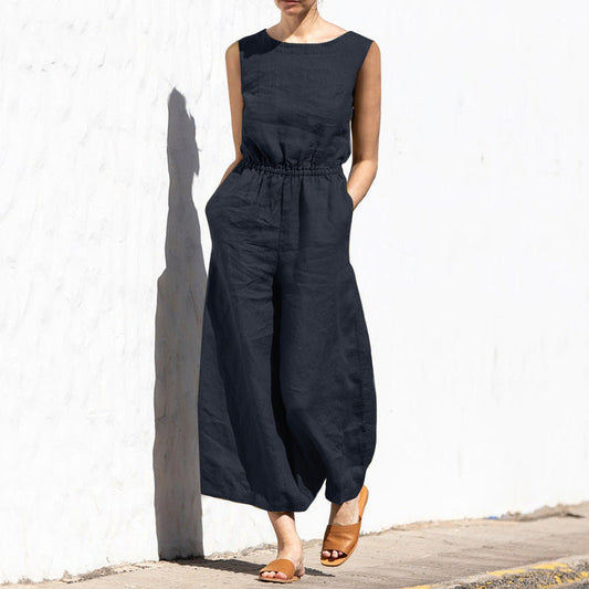 Angela - Casual Sleeveless Jumpsuit for Women