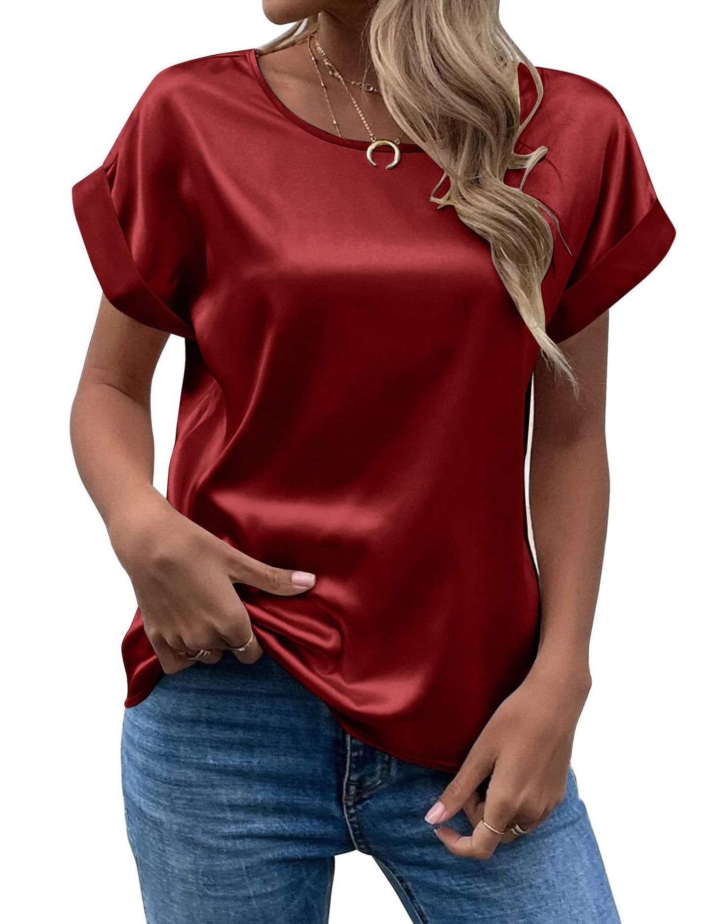 Annalise - Casual short-sleeve top for women