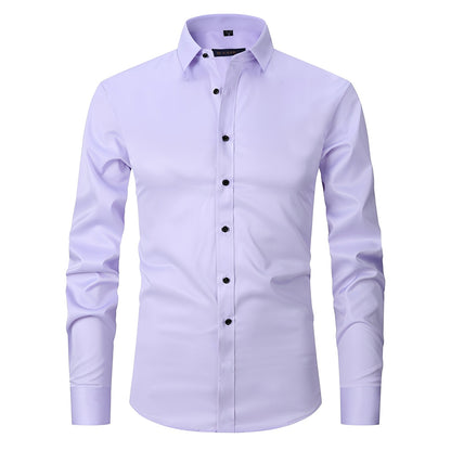 Brence - Contemporary men's long-sleeve shirt