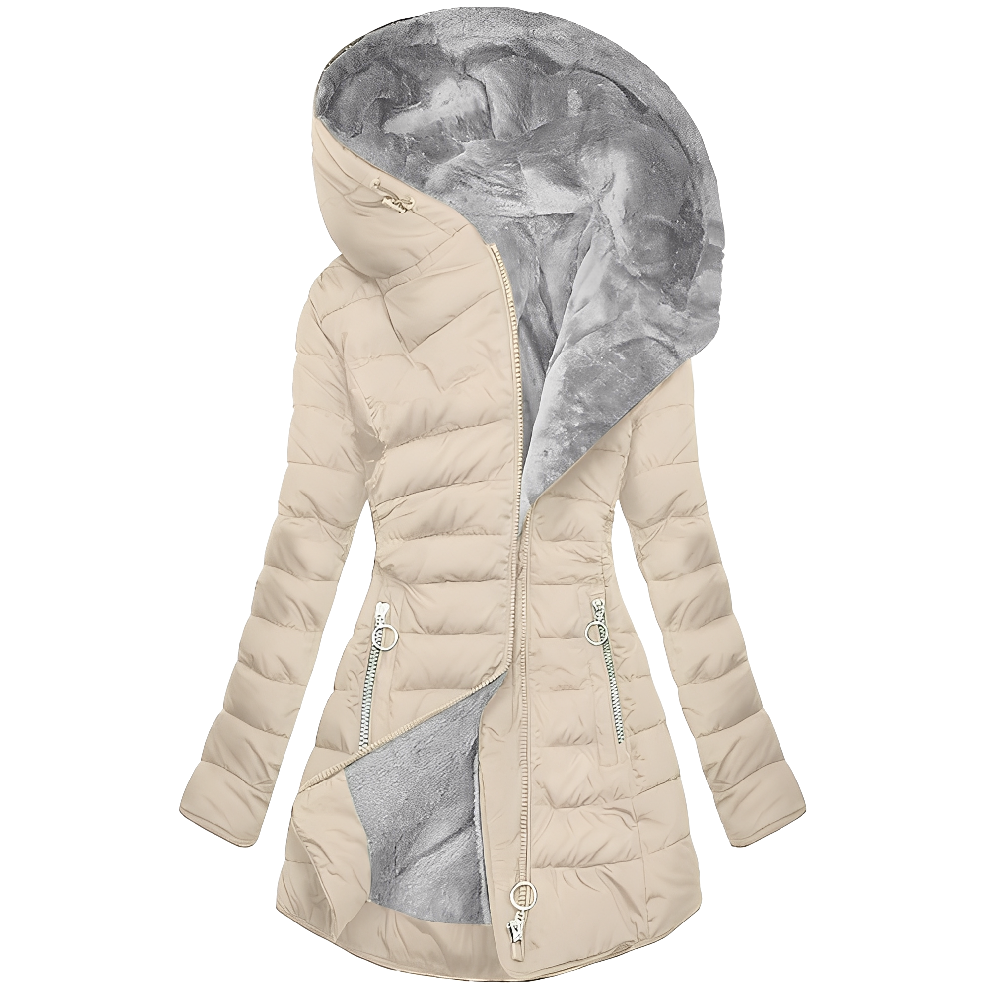 Jasmine - Modern Hooded Jacket