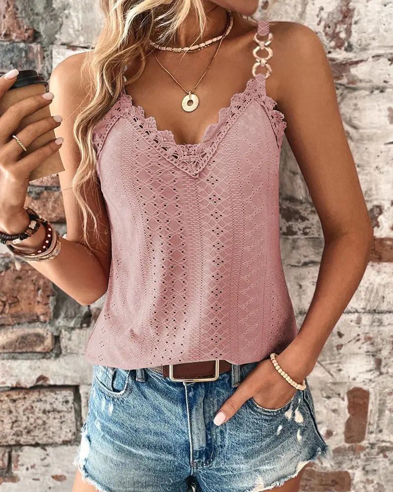 Manda - Stylish spaghetti strap top for women