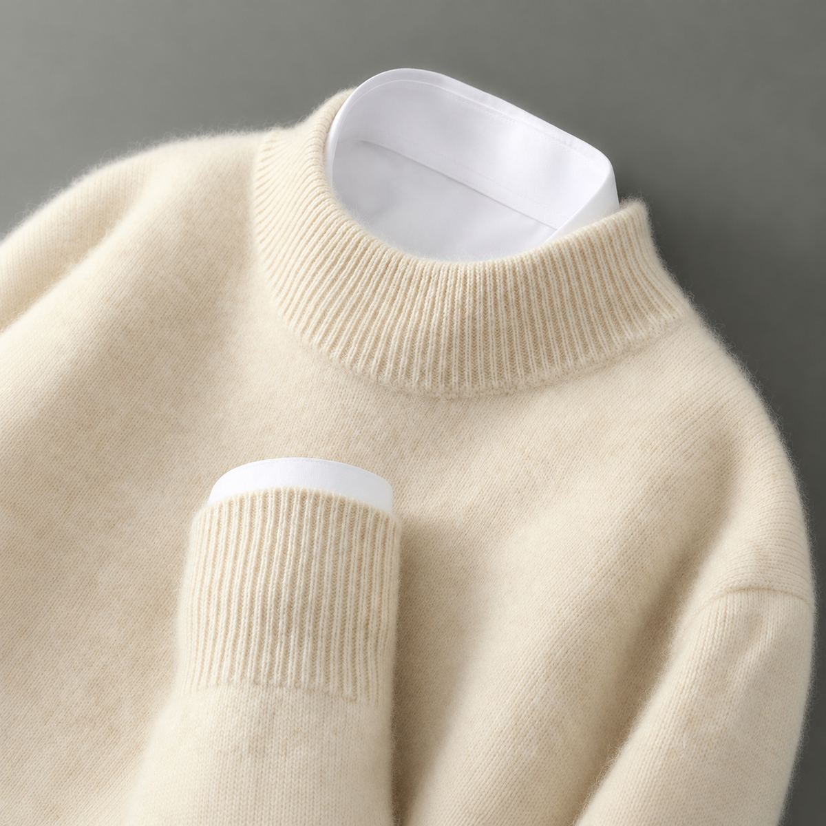 Wayne - Retro thick pullover for men