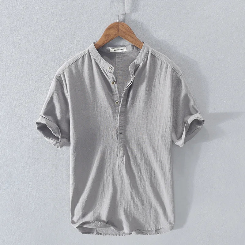 Asher - short-sleeve button-down shirt