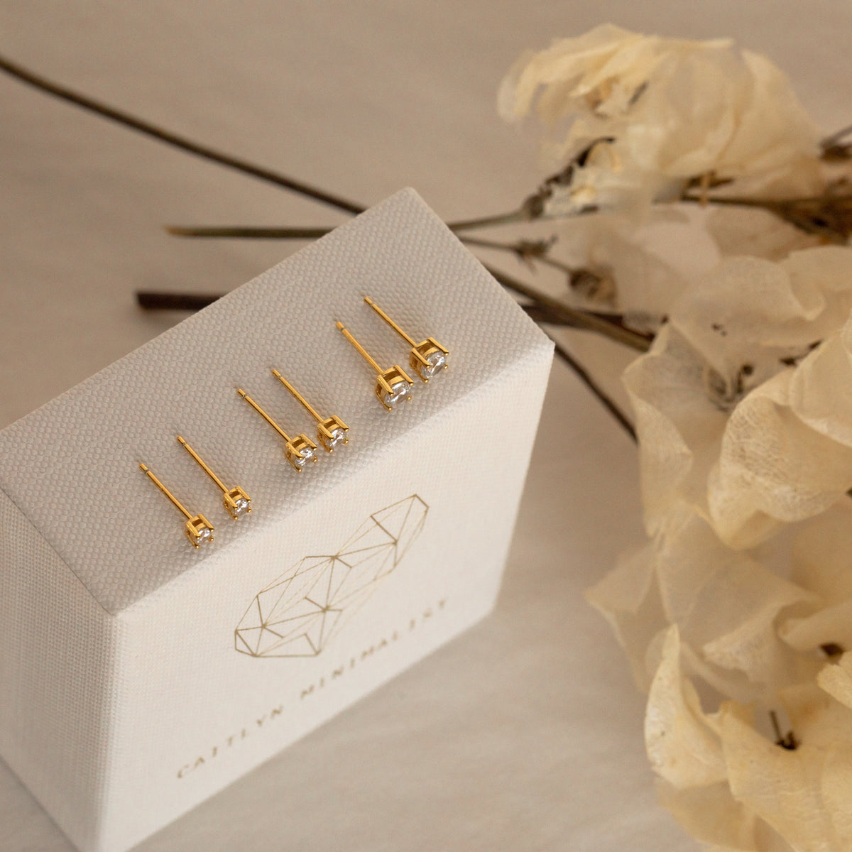 Booker – Set of shiny earrings
