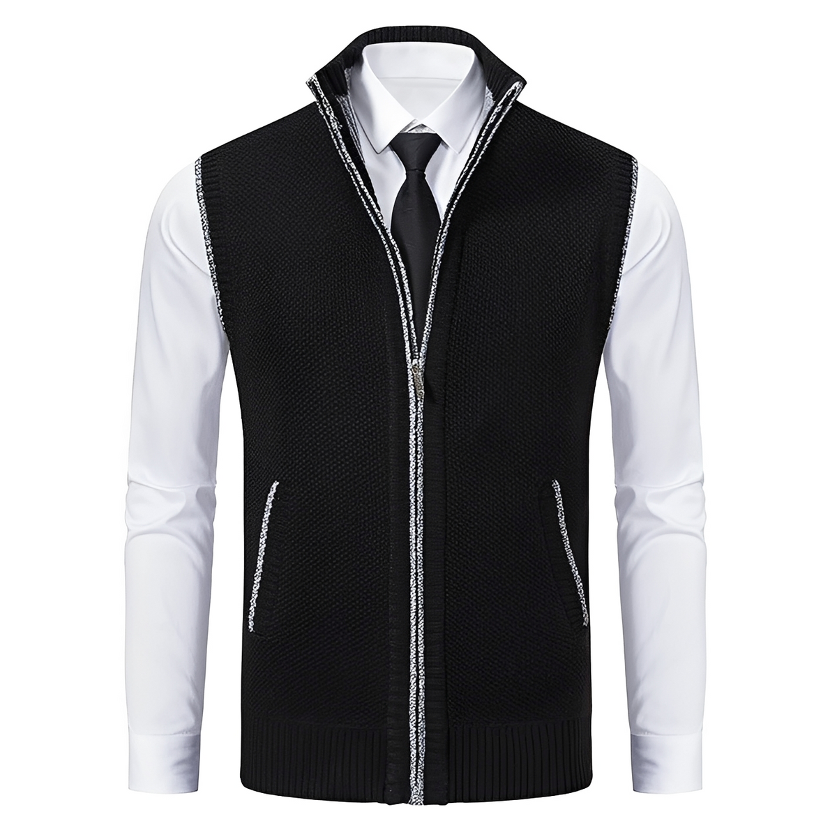 Damion - Warm jacket with zipper