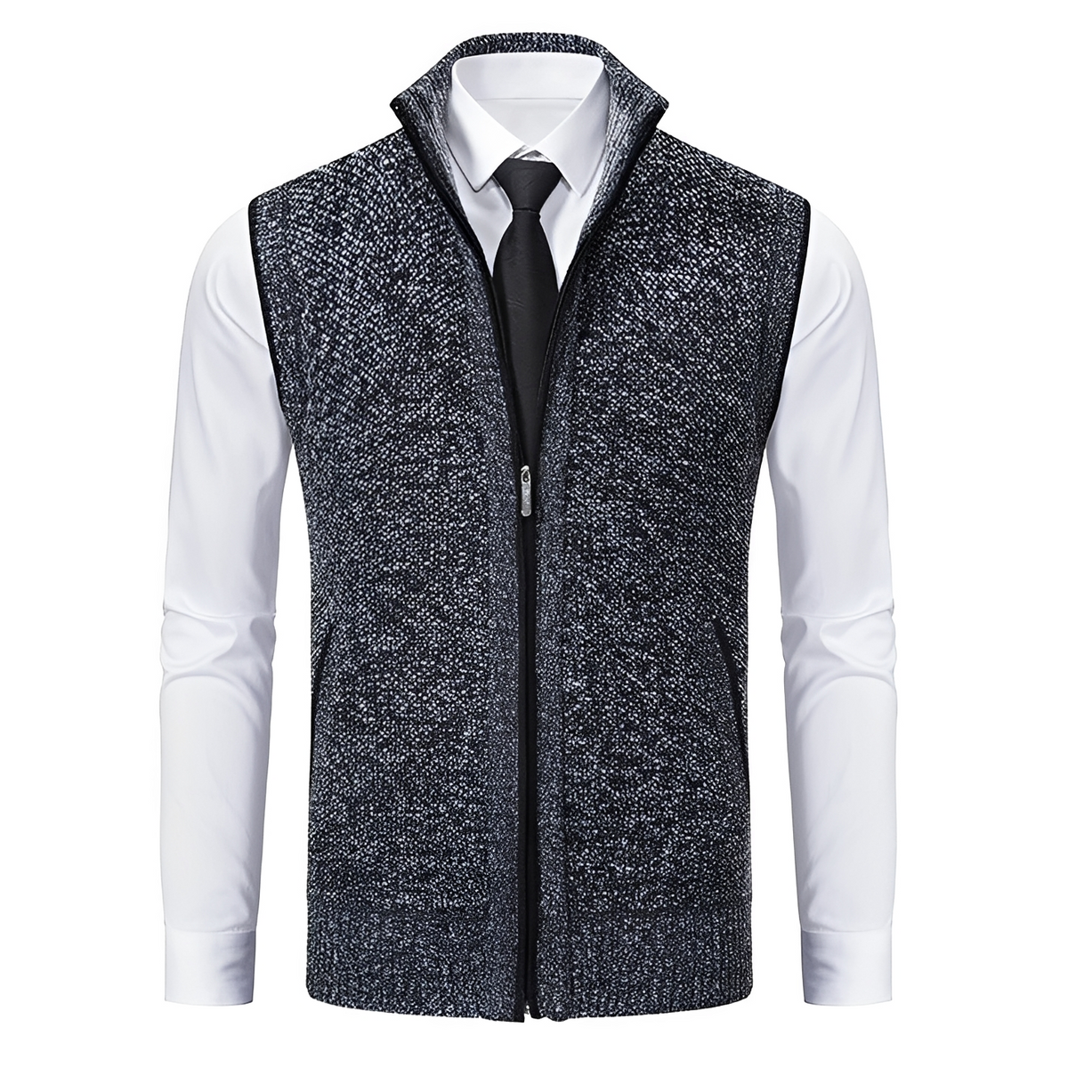 Damion - Warm jacket with zipper