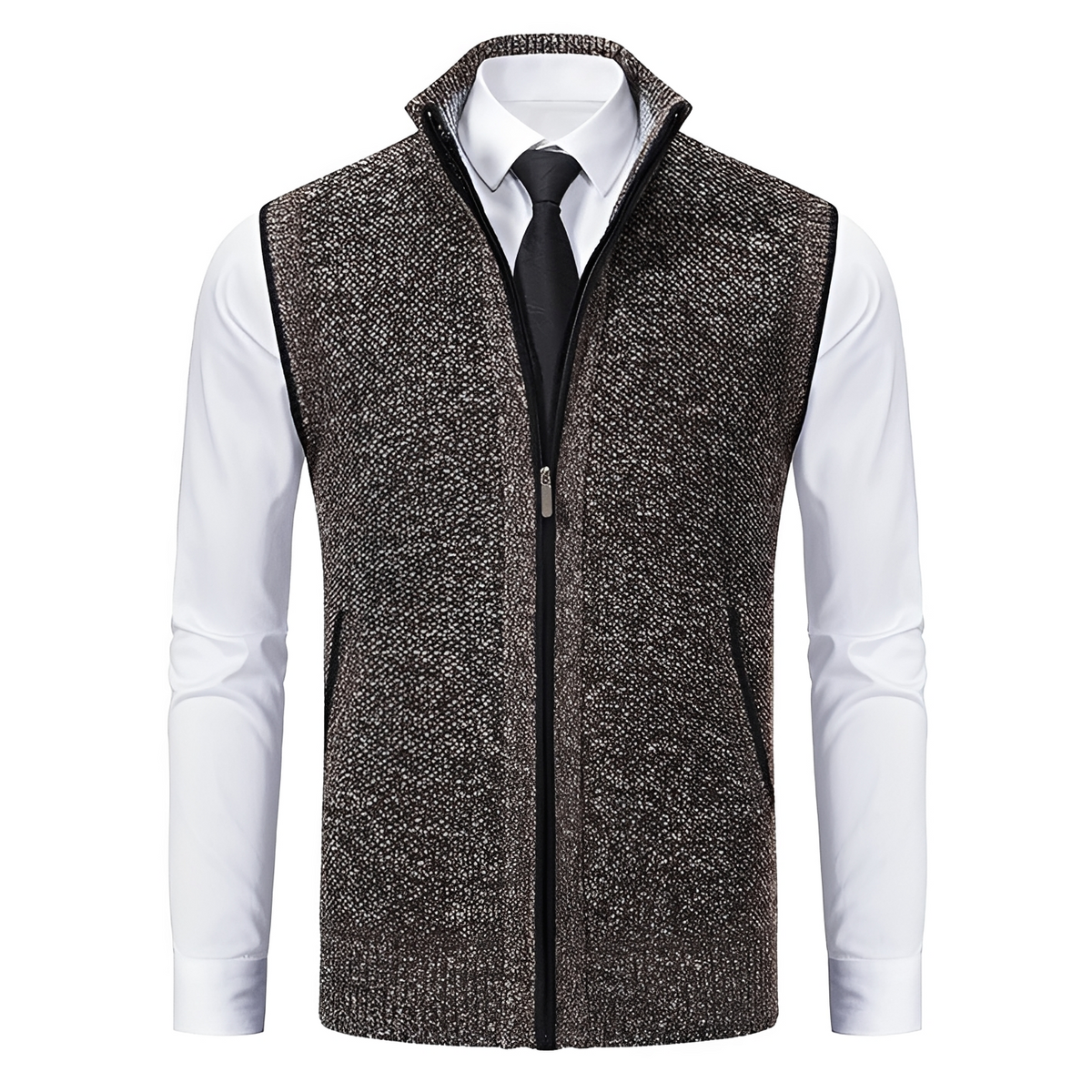Damion - Warm jacket with zipper