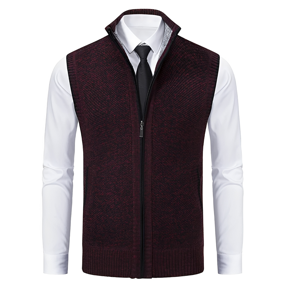 Damion - Warm jacket with zipper