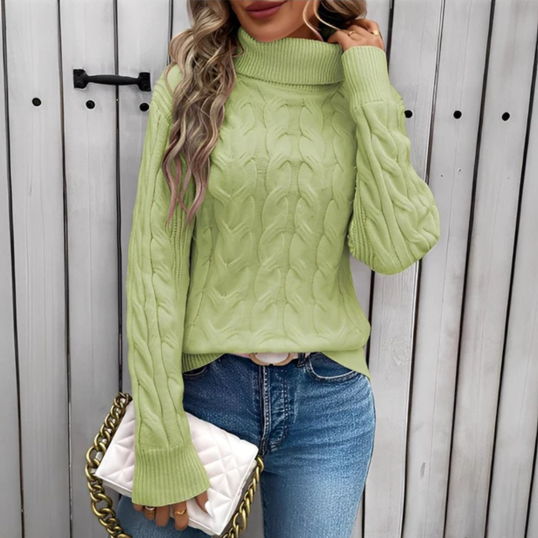 Amélie - Comfortable turtleneck sweater