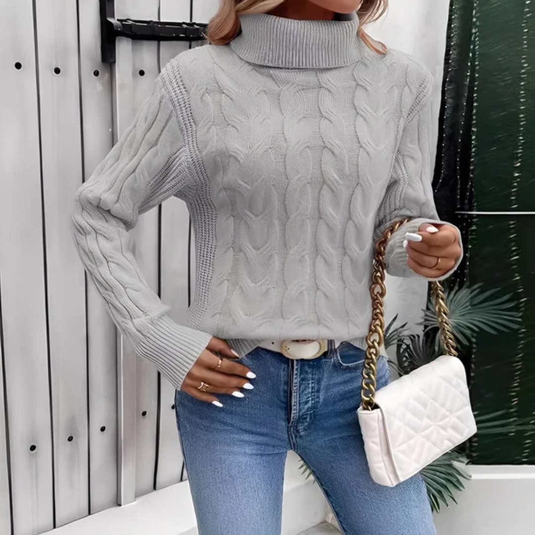 Amélie - Comfortable turtleneck sweater